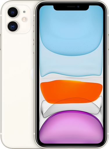Смартфон Apple iPhone 11 128GB (белый) Б/У (категория A)