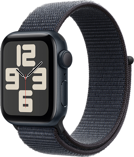 Умные часы Apple Watch SE 2 (2024) 40mm with Sport Loop (темная ночь)