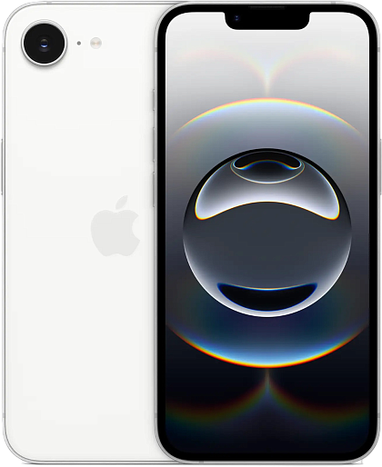 Смартфон Apple iPhone 16e 128GB (белый) Б/У (категория A)