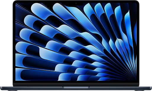 Ноутбук Apple MacBook Air 13 (M5, 10C CPU, 8C GPU) 16/512GB (MDHE4) US + гравировка (темная ночь)