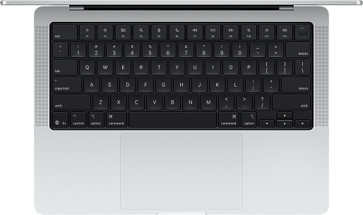 Ноутбук Apple MacBook Pro 14 (M5 Pro, 18C CPU, 20C GPU) 24/2TB (MGDP4) US + гравировка (серебристый)