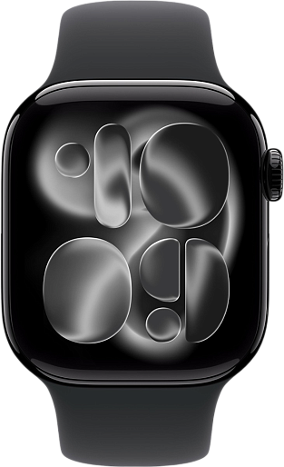 Умные часы Apple Watch Series 11 42mm with Sport Band (черный) S/M