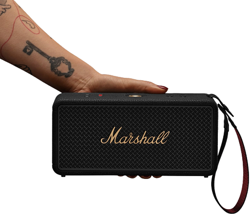 Акустика Marshall Middleton II (черный/латунь)