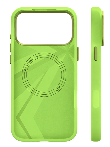 Чехол VLP Чехол VLP Aster Pro Case для iPhone 17 Pro Max (Лайм)