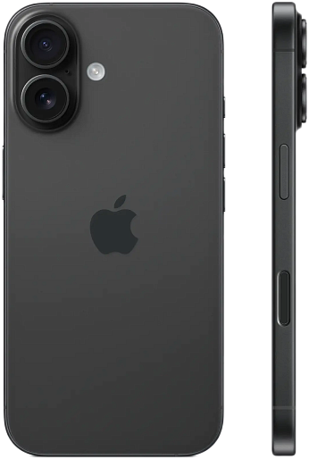 Смартфон Apple iPhone 16 128GB (черный) eSIM