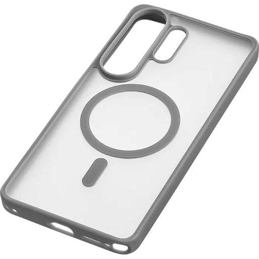 Чехол uBear Cloud Mag для Samsung Galaxy S26 Ultra (серый)