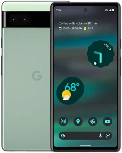 Смартфон Google Pixel 6a 6/128GB US (зеленый шалфей)