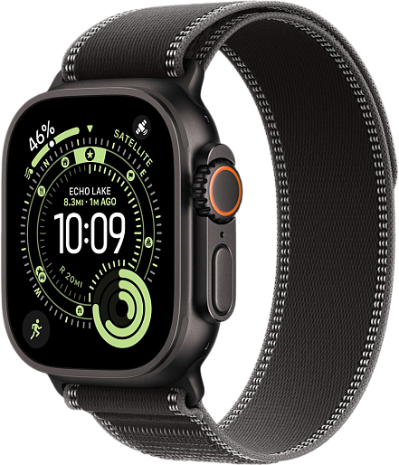Умные часы Apple Watch Ultra 3 (Black) 49mm походная петля (черный) M/L, без RuStore