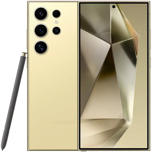 Смартфон Samsung Galaxy S24 Ultra (S9280) 12/256 ГБ HK/TW (желтый титан)