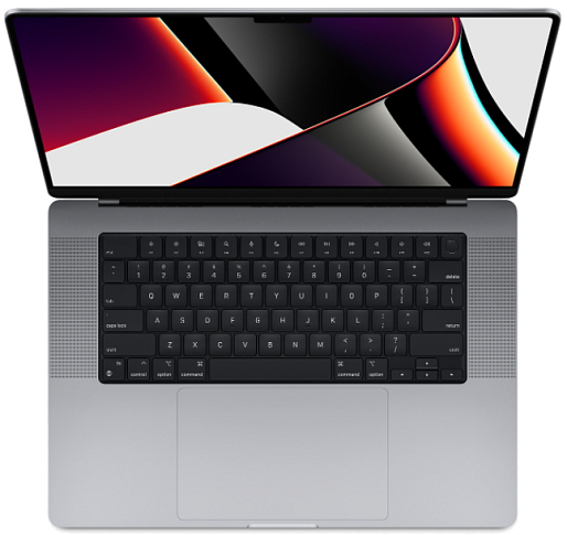 Ноутбук Apple MacBook Pro 16 M1 512GB 16-core GPU (MK183*/A) US + гравировка (серый космос)