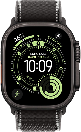 Умные часы Apple Watch Ultra 3 (Black) 49mm походная петля (черный) M/L, без RuStore