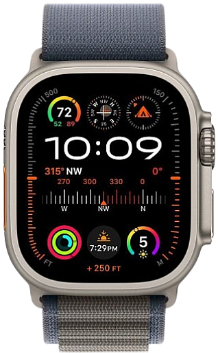 Умные часы Apple Watch Ultra 2 49mm альпийская петля (синий) Medium