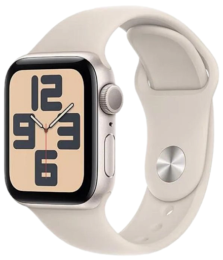 Умные часы Apple Watch Series SE (2023) 40mm Aluminium with Sport Band (сияющая звезда) S/M (Б/У)