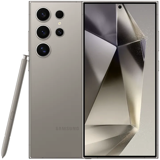 Смартфон Samsung Galaxy S24 Ultra (S928B) 12/256 ГБ KZ/RU (серый титан)