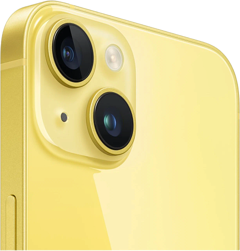Смартфон Apple iPhone 14 128GB 2 sim (желтый), без RuStore