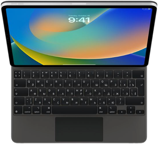 Клавиатура Apple Magic Keyboard iPad Pro 12.9 2021 MJQK3RS/A (черная)