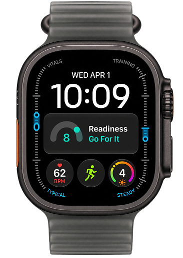 Умные часы Apple Watch Ultra 4 49mm (Black Titanium Case) with Black Ocean Band 
