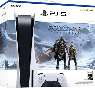 Изображение Sony PlayStation 5 825 Гб + God of War: Ragnarok