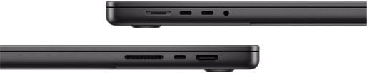 Ноутбук Apple MacBook Pro 16 (M3 Pro, 2023) 36/512GB (MRW23) US + гравировка (космический черный)