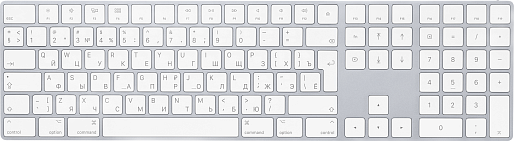 Клавиатура Apple Magic Keyboard with Numeric Keypad	(MQ052Z/A)