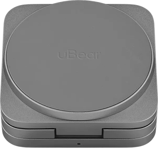 Беспроводная зарядка uBear Balance Slim 25W (серый)