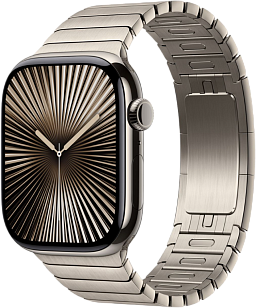 Изображение Apple Watch Series 10 Titanium with Link Bracelet