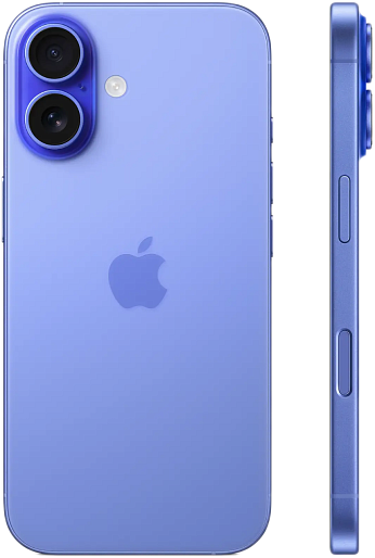 Смартфон Apple iPhone 16 128GB (ультрамарин) EU
