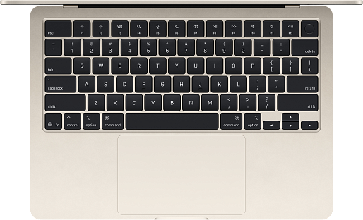 Ноутбук Apple MacBook Air 13 (M4, 2025) 16/256GB (MWOY3) US, английская раскладка (сияющая звезда)