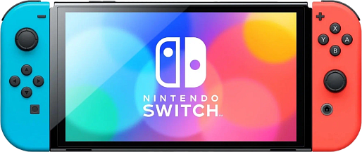 Портативная игровая приставка Nintendo Switch OLED 64GB (Neon)