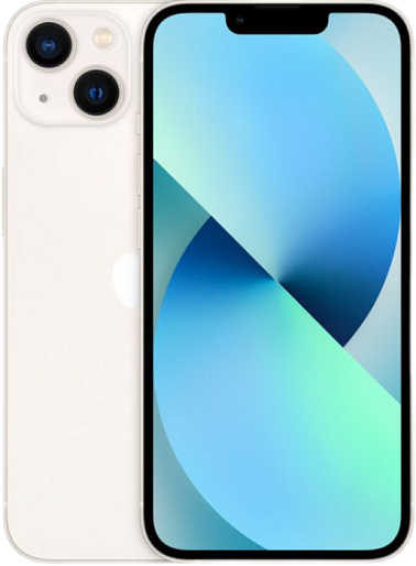 Смартфон Apple iPhone 13 128GB (белый) Б/У (категория A)