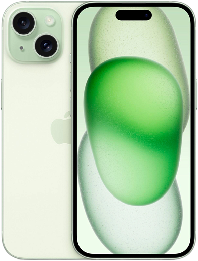 Смартфон Apple iPhone 15 128GB (зеленый) Б/У (категория Б)