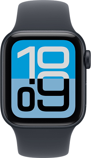 Умные часы Apple Watch SE 3 44mm with Sport Band (черный) S/M