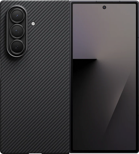 Чехол Pitaka Ultra Slim для Samsung Galaxy Z Fold 7 (черный/серый)