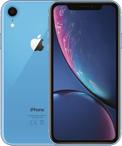 Смартфон Apple iPhone XR 64GB (голубой) Б/У (категория A)