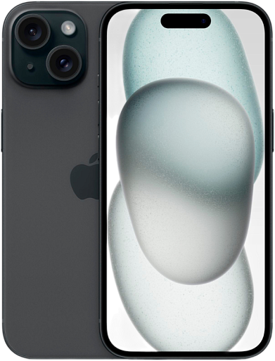 Смартфон Apple iPhone 15 128GB (черный) Б/У (категория B)