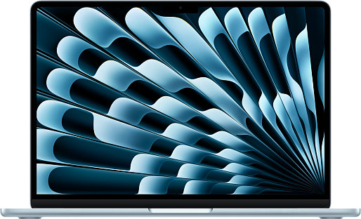Ноутбук Apple MacBook Air 13 (M5, 10C CPU, 10C GPU) 16/1TB (MDHJ4) US + гравировка (небесно-голубой)