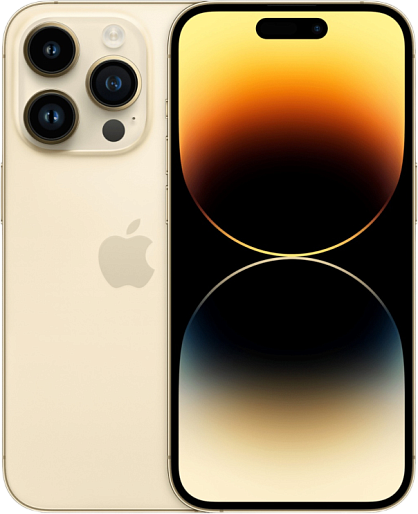 Смартфон Apple iPhone 14 Pro 256GB (золотой) Б/У 2 SIM (категория A)