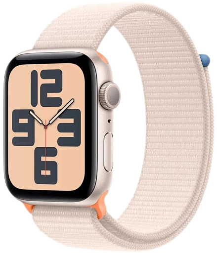 Умные часы Apple Watch Series SE (2023) 40mm Aluminium with Sport Loop (сияющая звезда) Б/У