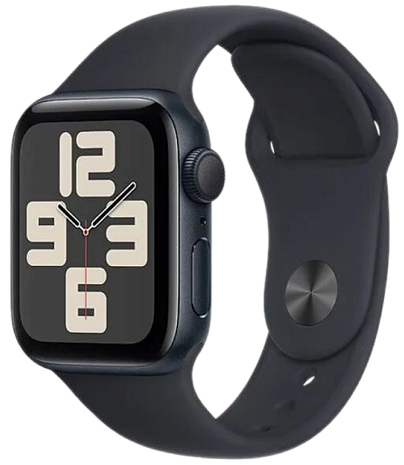 Умные часы Apple Watch Series SE (2023) 44mm Aluminium with Sport Band (темная ночь) M/L (Б/У)