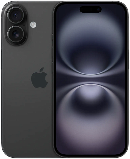 Смартфон Apple iPhone 16 128GB (черный) eSIM