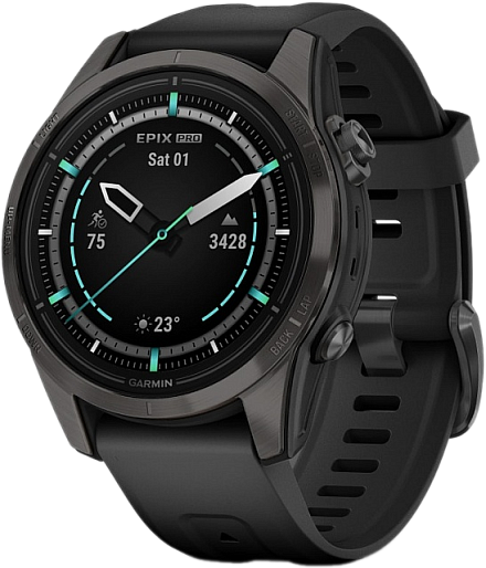 Умные часы Garmin ️EPIX Pro Gen 2 Sapphire 42mm (черный)