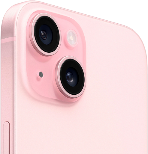 Смартфон Apple iPhone 15 128GB (розовый) Б/У (категория B) 2 SIM
