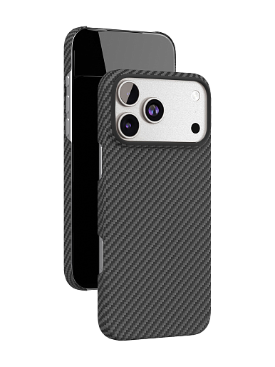 Чехол VLP Чехол VLP Kevlar Case для iPhone 17 Pro Max (Чёрный)