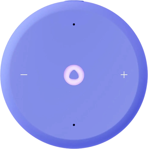 Умная колонка Яндекс Станция Лайт 2 без часов (фиолетовый)