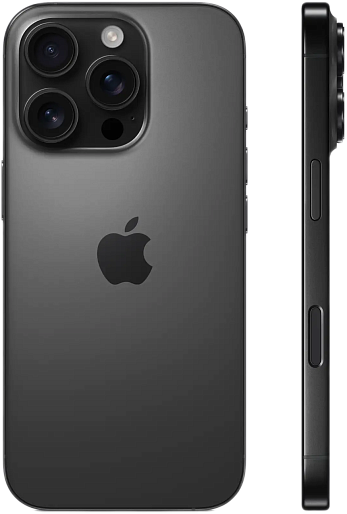 Смартфон Apple iPhone 16 Pro 128GB (черный титан) Б/У (категория B)