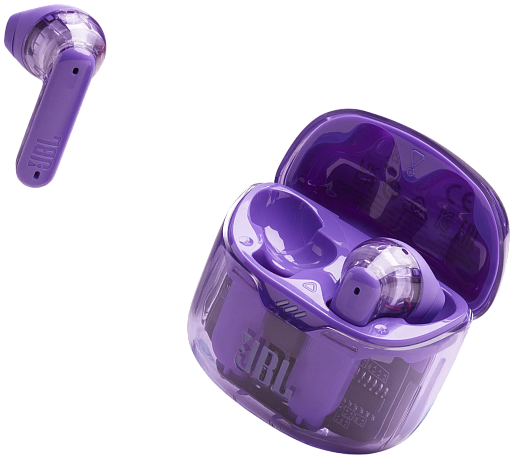 Наушники JBL Tune Flex Ghost Edition (фиолетовый)