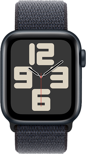 Умные часы Apple Watch SE 2 (2024) 40mm with Sport Loop (темная ночь)