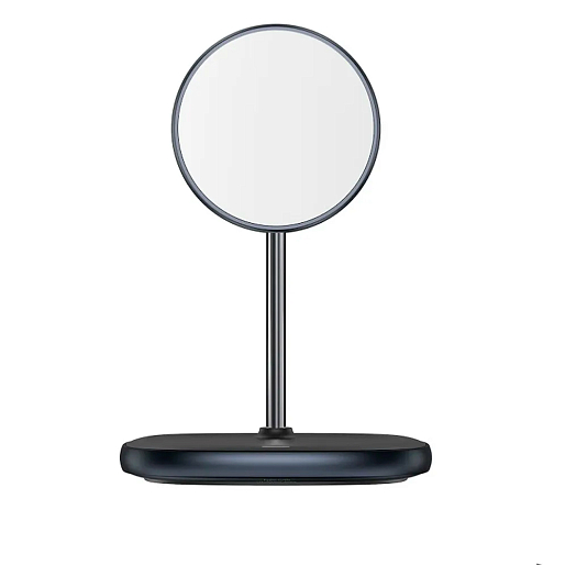 Беспроводная зарядка Baseus Swan Magnetic Dekstop Bracket Wireless Charger (черный)