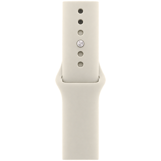 Умные часы Apple Watch Series 12 42mm (Pearl White Ceramic Case) with Sand Sport Band (S/M)