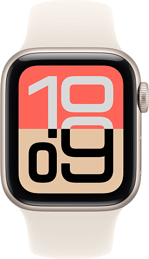 Умные часы Apple Watch SE 3 40mm with Sport Band (сияющая звезда) S/M, без RuStore